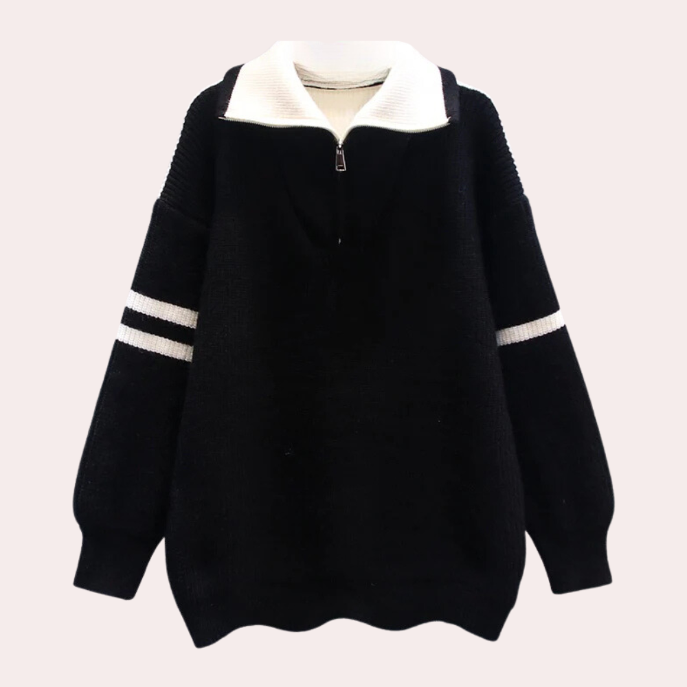 AURORE - Classic elegant women's jumper, a must-have in every wardrobe