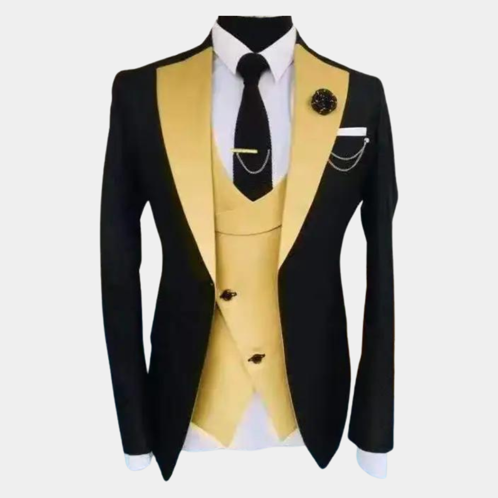 Loki - chic men's 3-piece set for sophisticated style