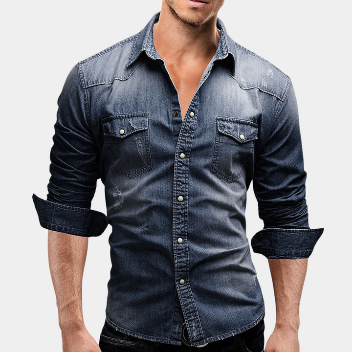 Percy - A sophisticated long shirt that enhances elegance and style