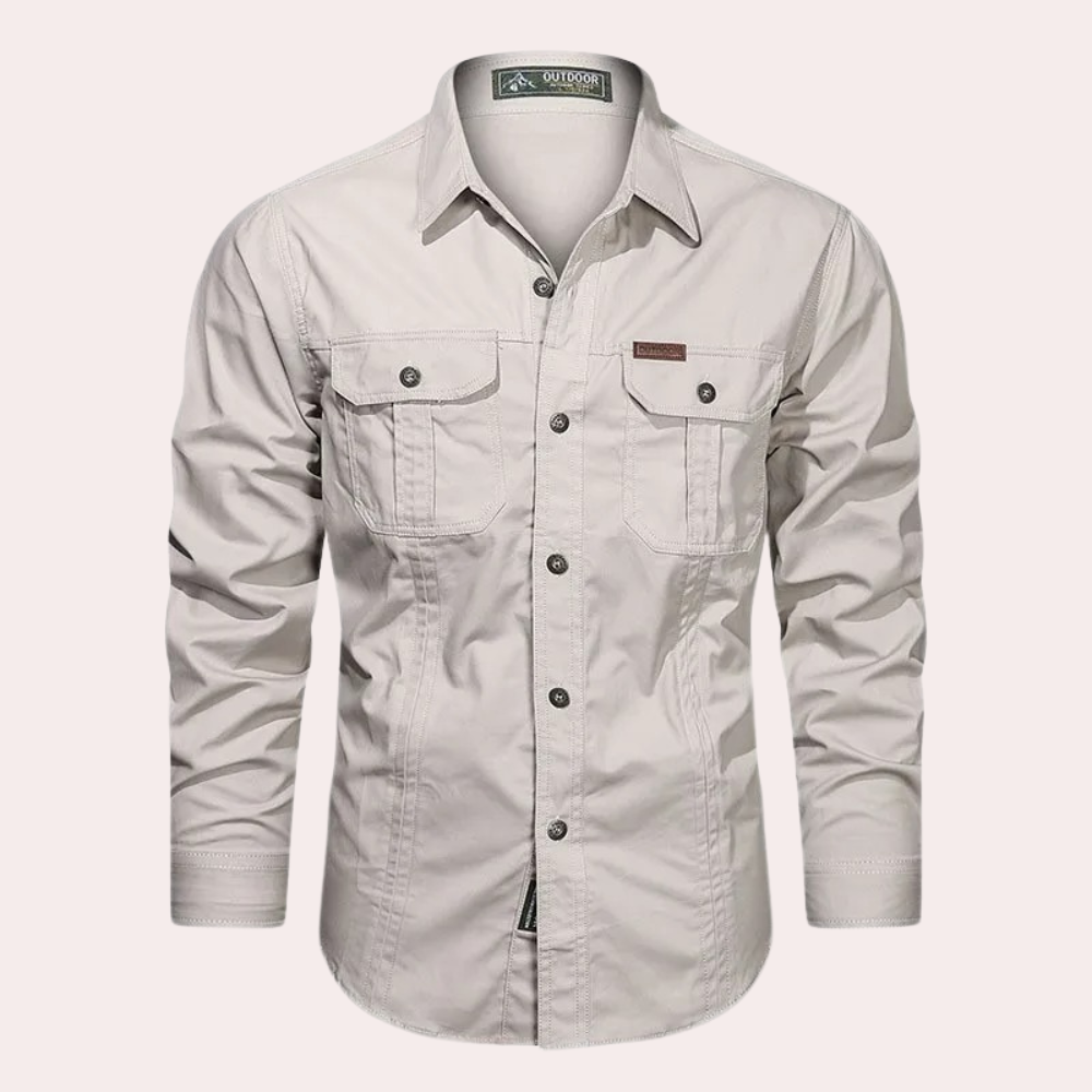 Men's Barbeau shirt - style and comfort ideal for outdoor adventures