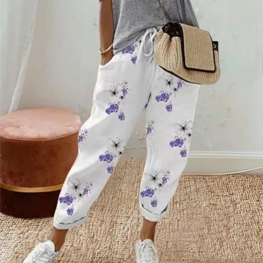 Noelia - Stylish and elegant women's trousers ideal for everyday outings