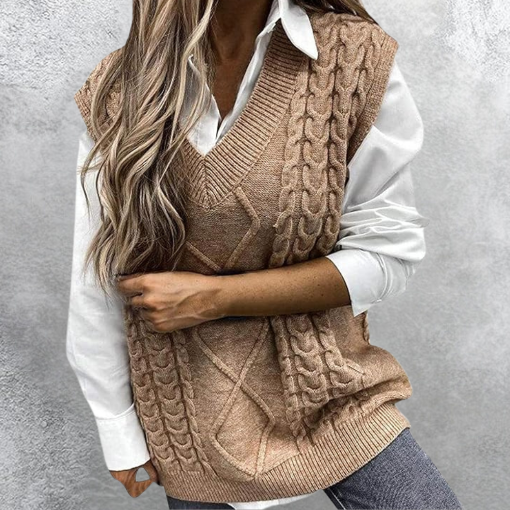 Carlotta - Exclusive, elegant women's cardigan in luxurious style