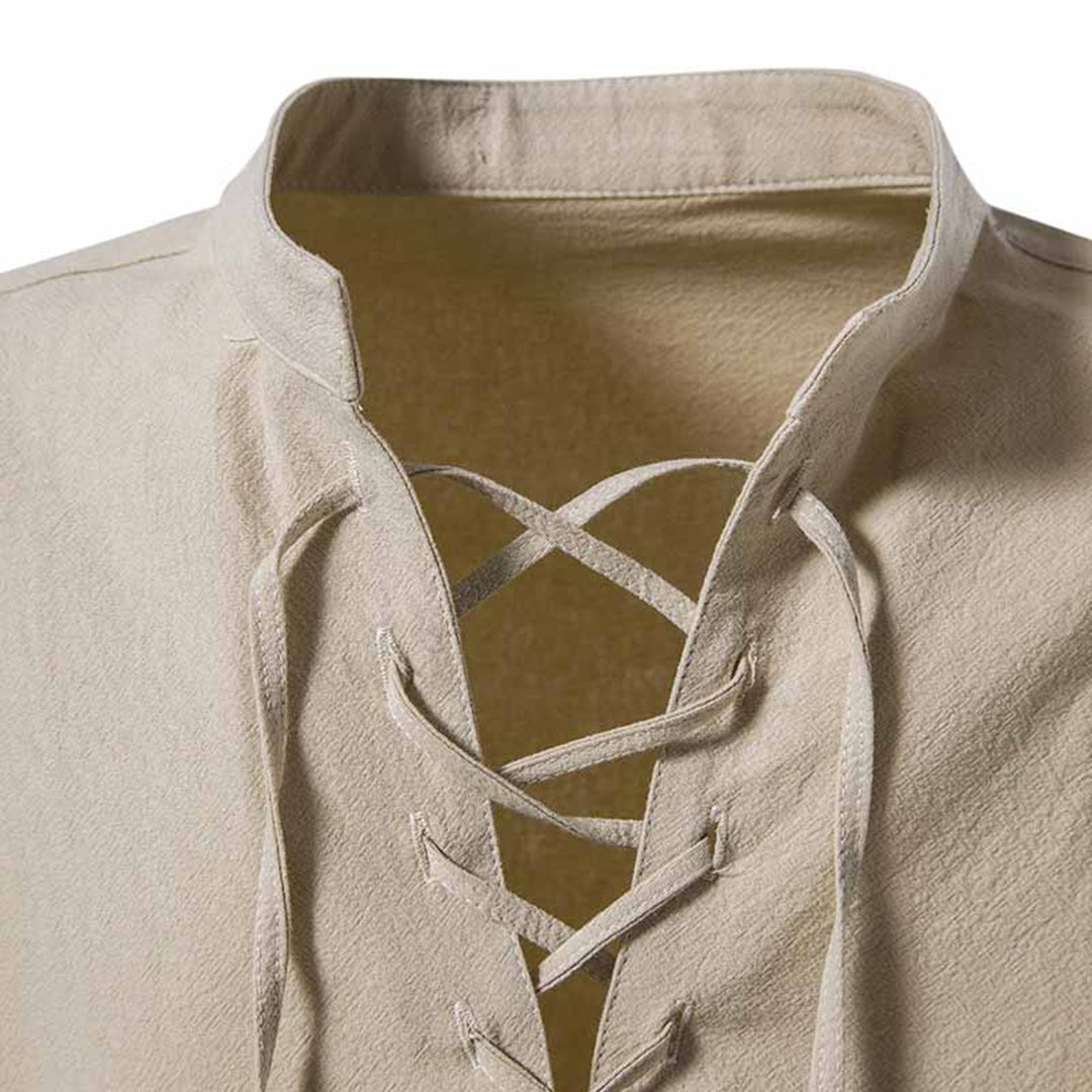 LASZLO V-neck Shirt - Classic Elegance and Refinement for Every Occasion