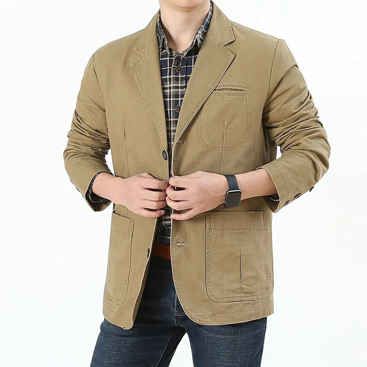 Elegant vintage-style jacket with jacquard pattern for the modern man - Harry