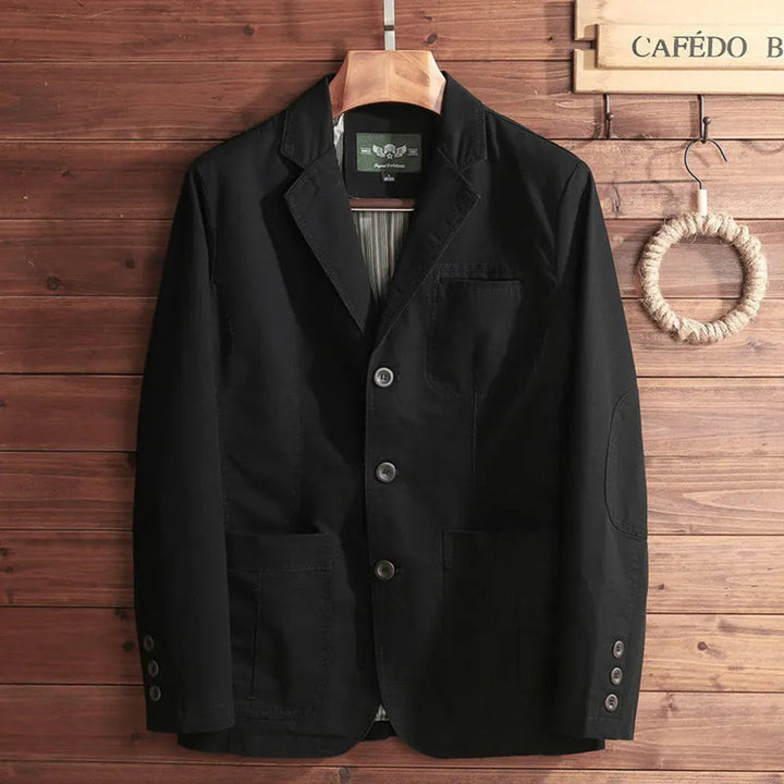 Elegant vintage-style jacket with jacquard pattern for the modern man - Harry