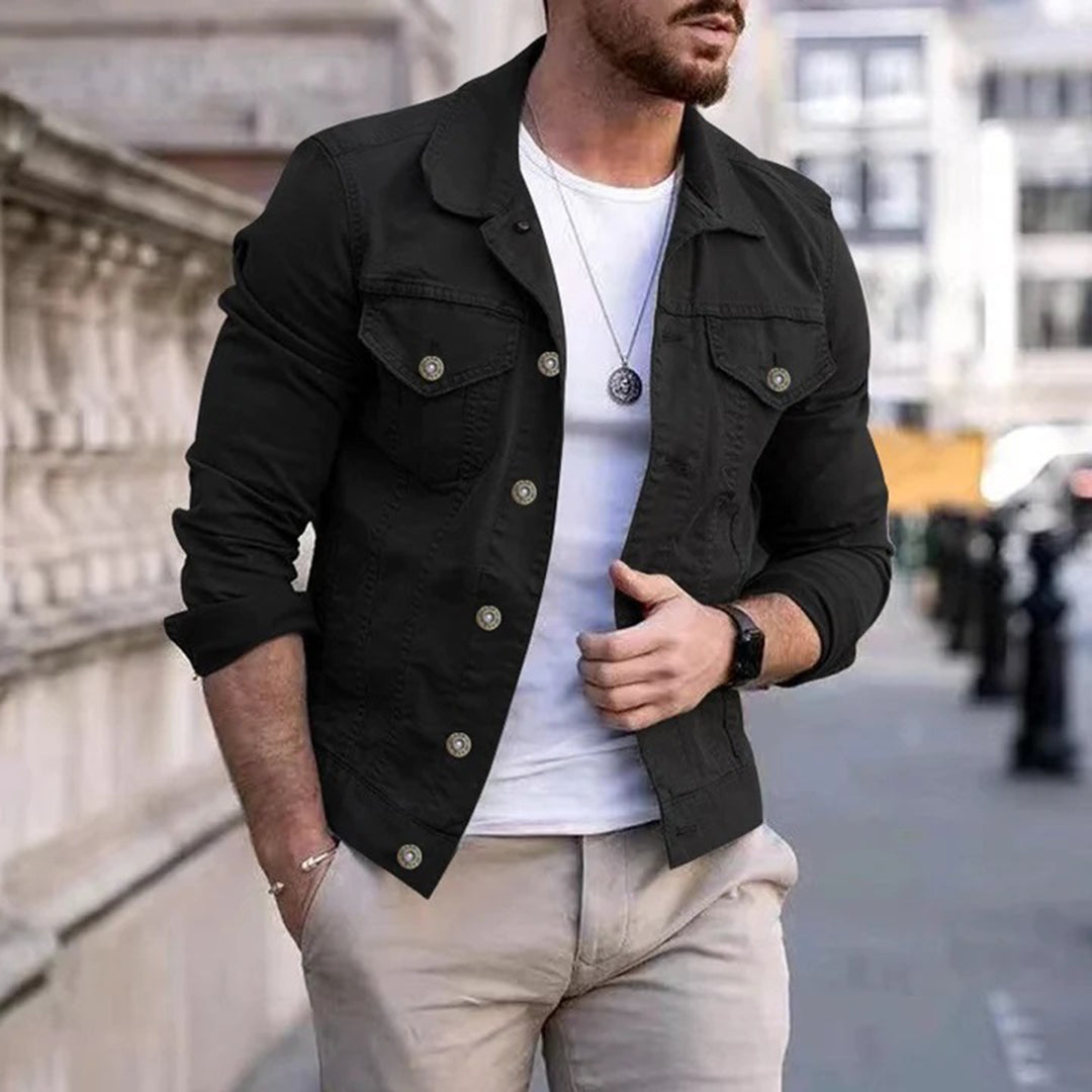 Stylish and elegant spring jacket for men - BAPTISTE