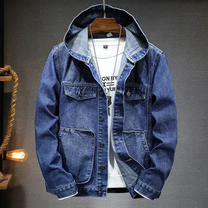 Men's stylish hooded jacket - Eddie