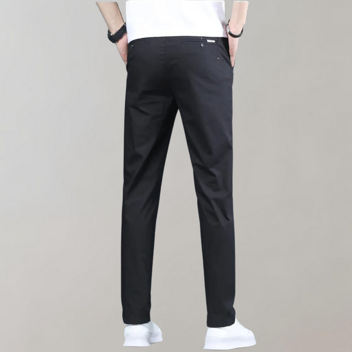 Villum - Chino trousers with elasticated waistband for maximum comfort and freedom of movement