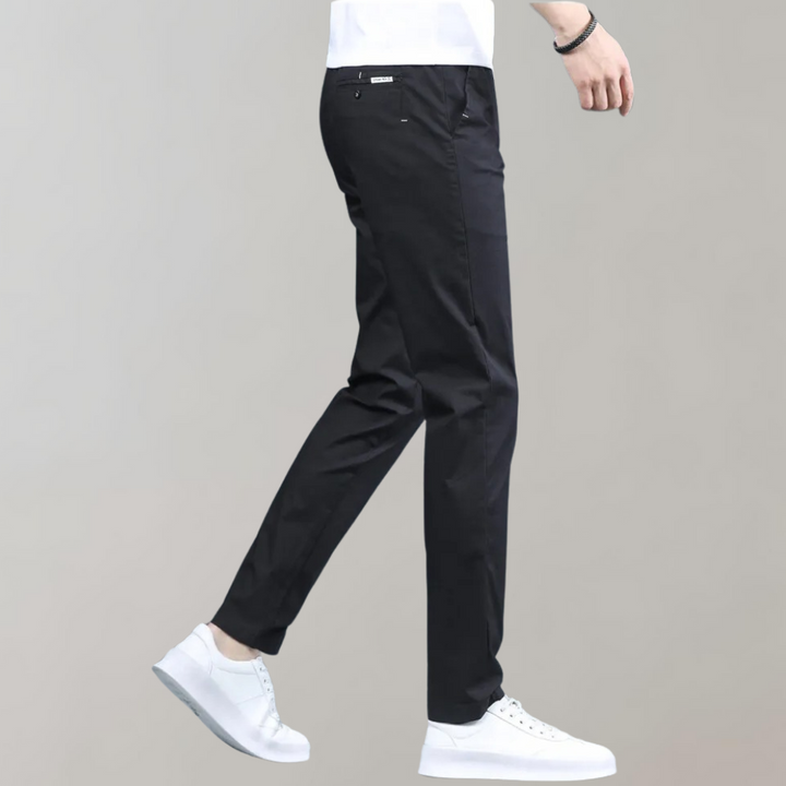 Villum - Chino trousers with elasticated waistband for maximum comfort and freedom of movement