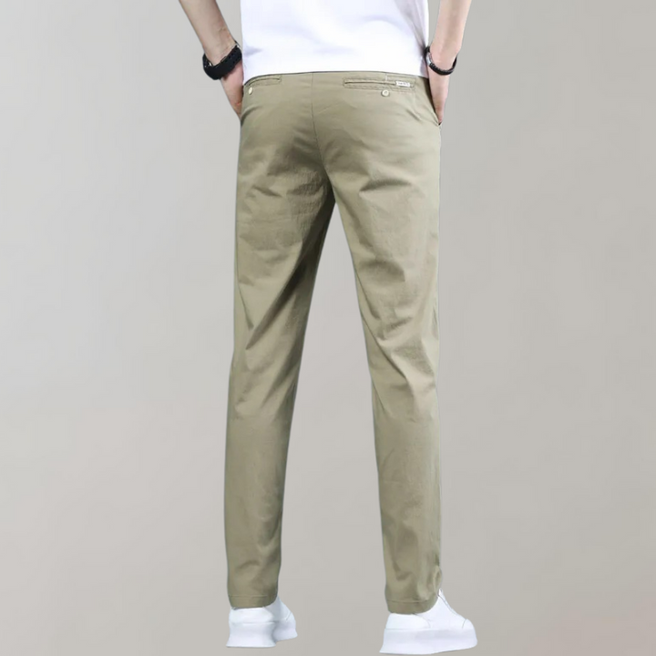 Villum - Chino trousers with elasticated waistband for maximum comfort and freedom of movement