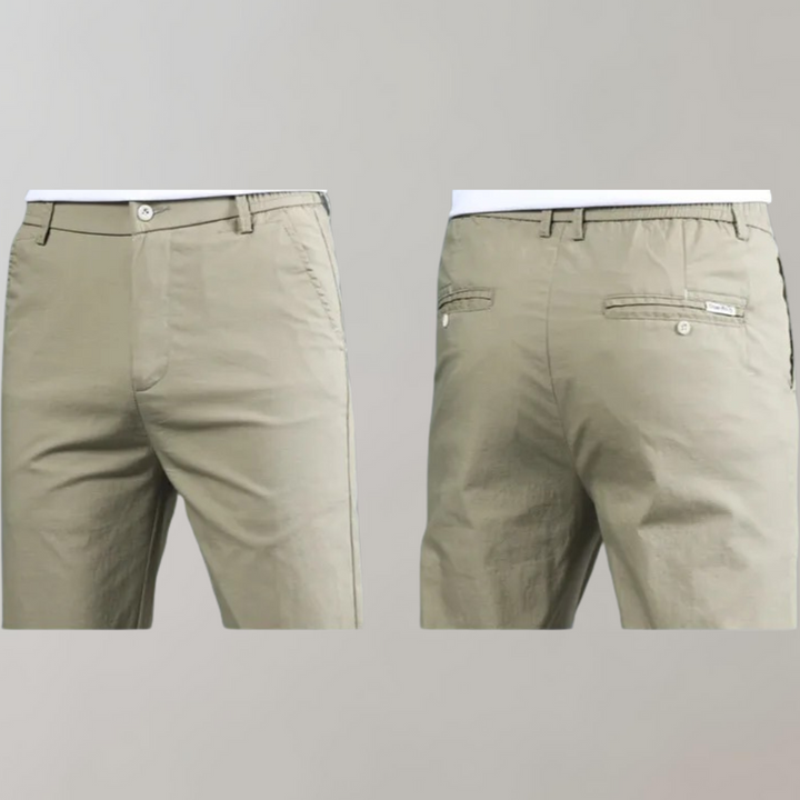 Villum - Chino trousers with elasticated waistband for maximum comfort and freedom of movement