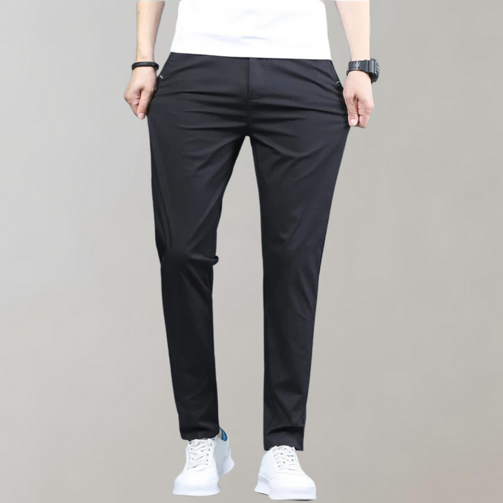 Villum - Chino trousers with elasticated waistband for maximum comfort and freedom of movement