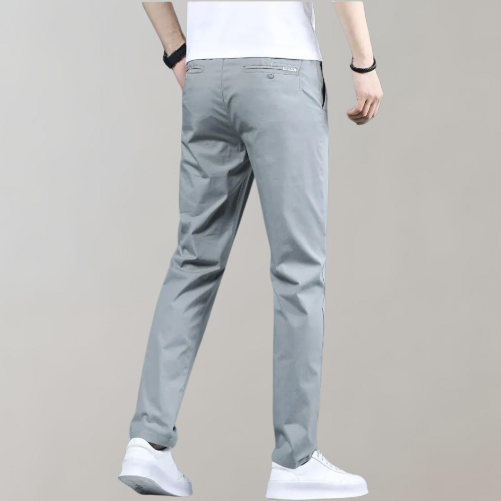 Villum - Chino trousers with elasticated waistband for maximum comfort and freedom of movement