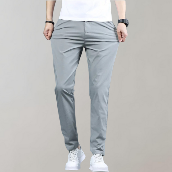 Villum - Chino trousers with elasticated waistband for maximum comfort and freedom of movement