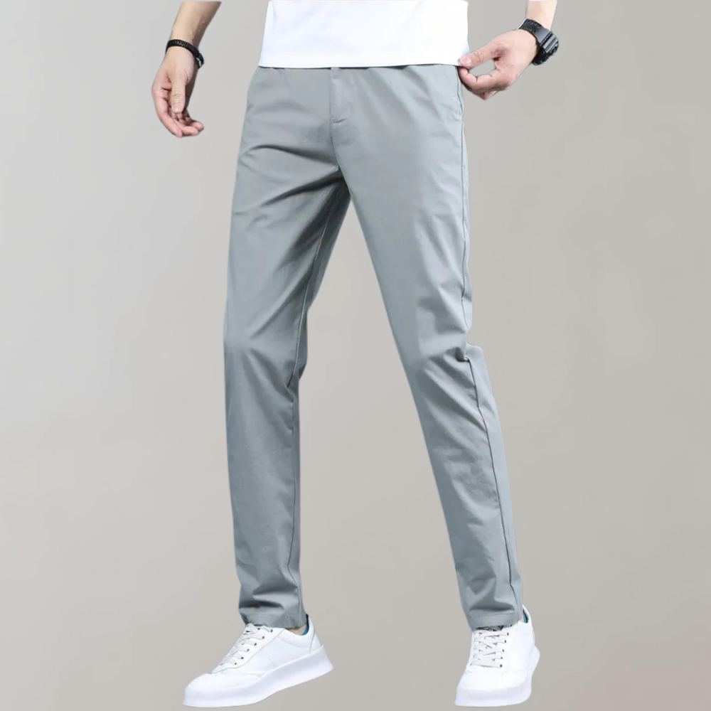 Villum - Chino trousers with elasticated waistband for maximum comfort and freedom of movement