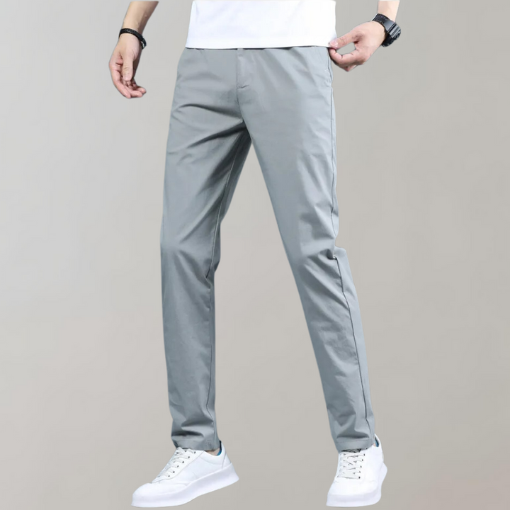 Villum - Chino trousers with elasticated waistband for maximum comfort and freedom of movement