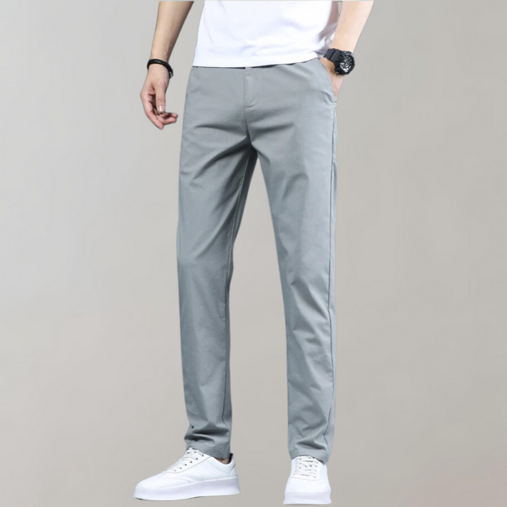 Villum - Chino trousers with elasticated waistband for maximum comfort and freedom of movement