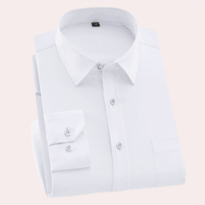 Alphonse Classic: Elegant and Uncluttered Shirt for the Modern Man