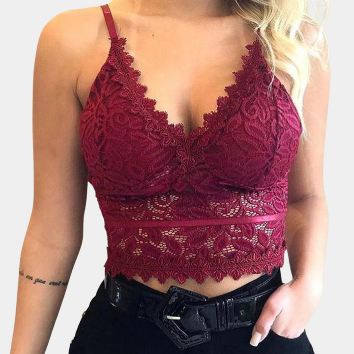 Stylish floral lace blouse for women - elegance and grace!