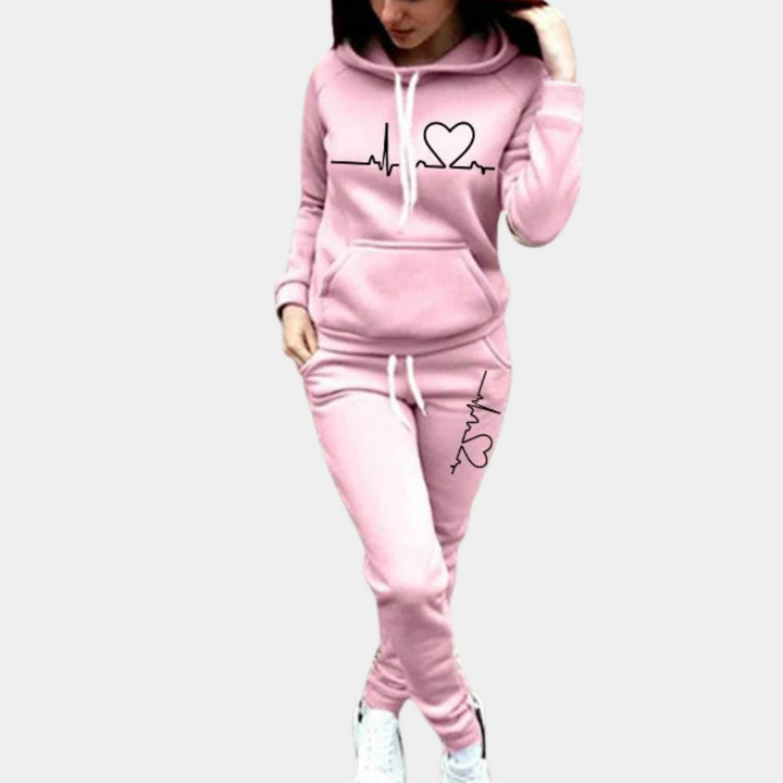 Stylish women's coat with on-trend hood