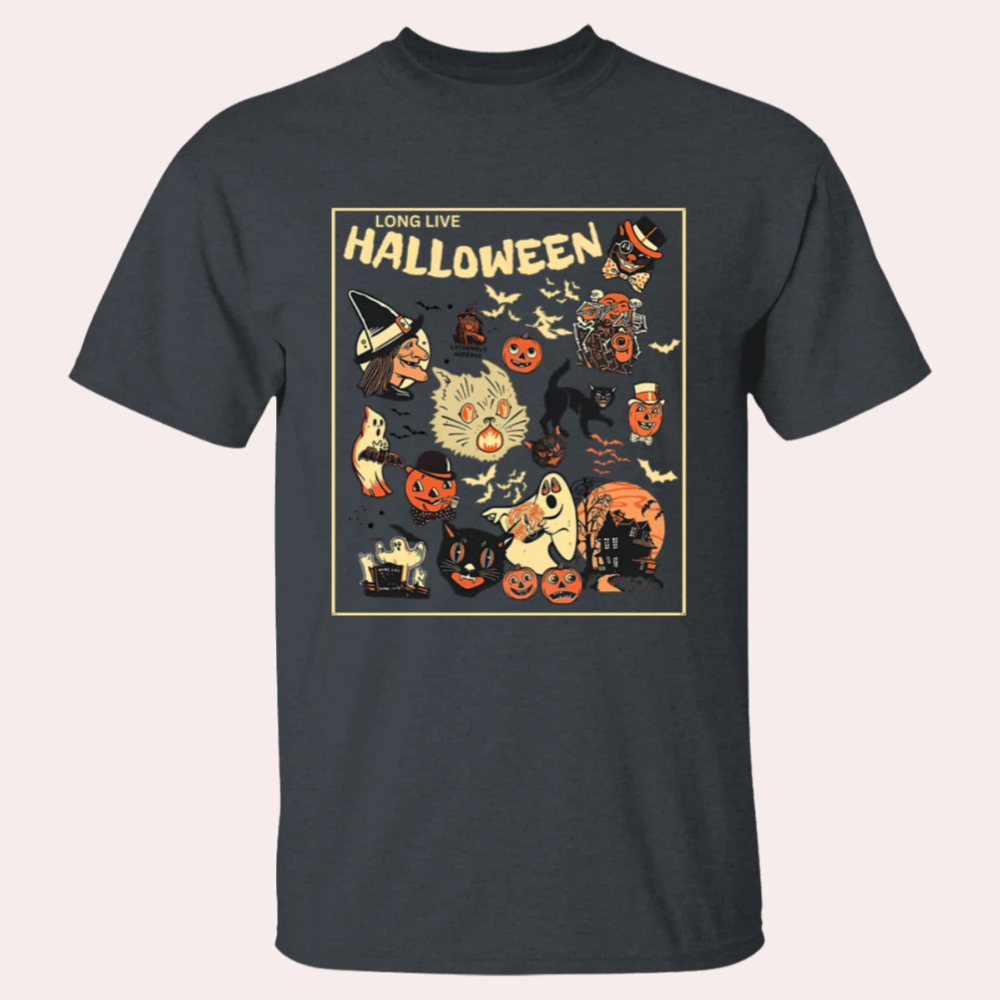 Elegant and comfortable Halloween t-shirt for women - Jazmina