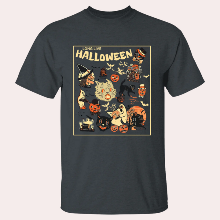 Elegant and comfortable Halloween t-shirt for women - Jazmina