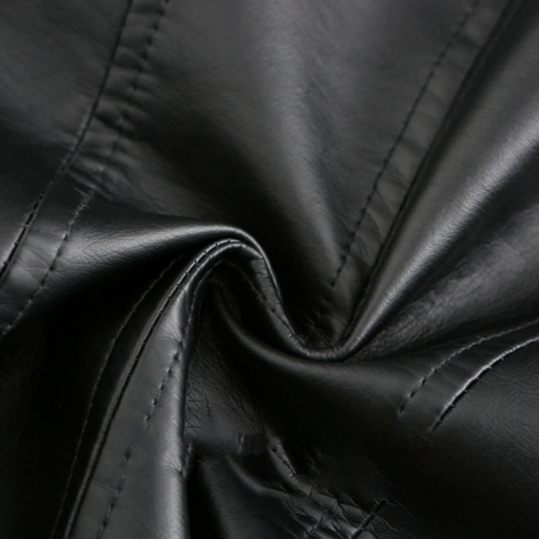 FRANICA - Elegant leather jacket in a classic design