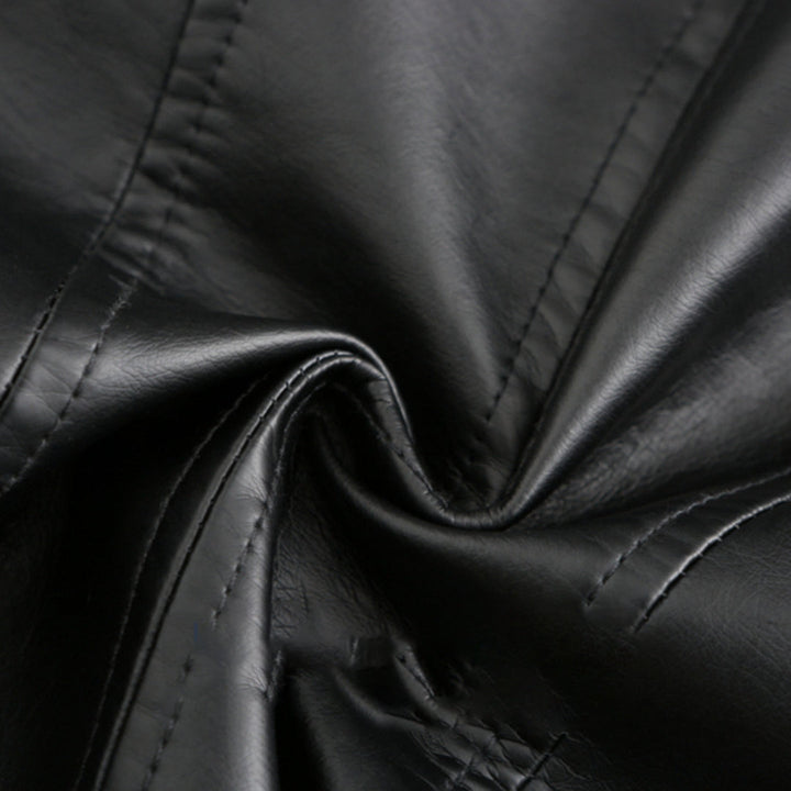 FRANICA - Elegant leather jacket in a classic design