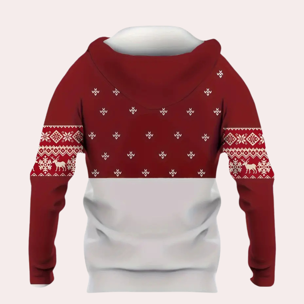 The stylish and comfortable ADRIANNE men's Christmas sweatshirt - the perfect choice for winter celebrations!