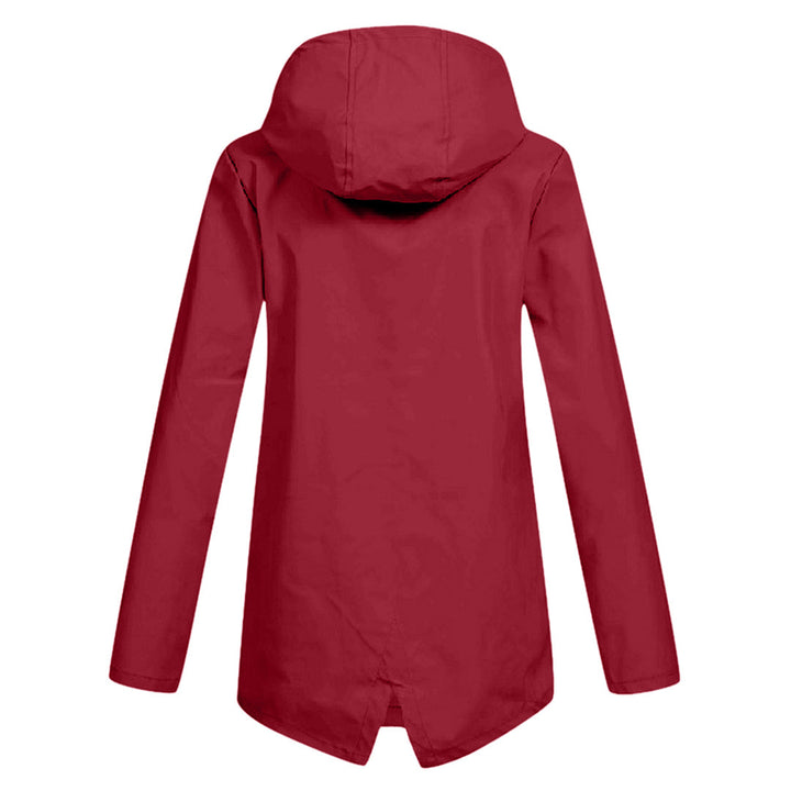 FRANCINE - an elegant hooded jacket for women that combines fashionable design with excellent protection from the rain