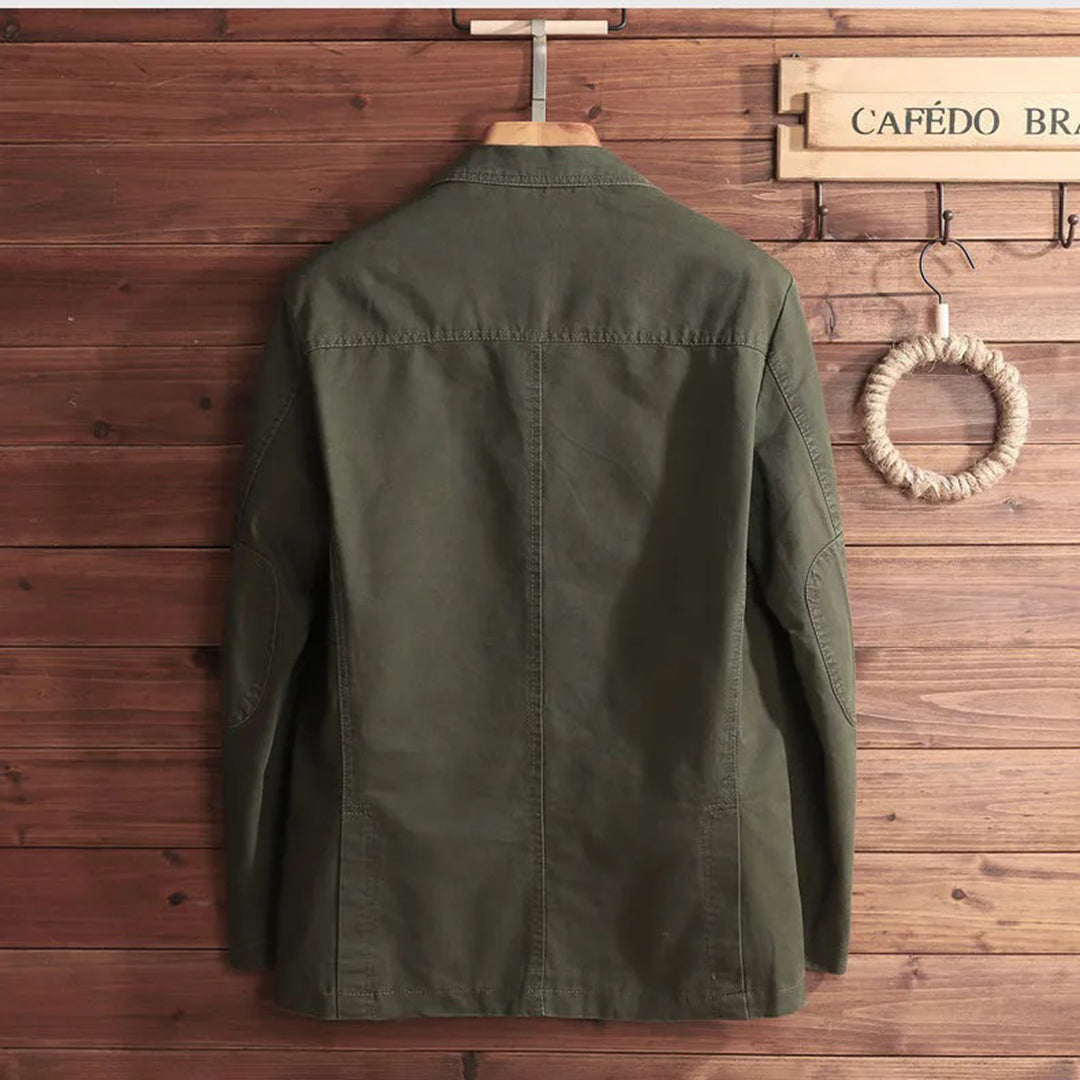 Elegant vintage-style jacket with jacquard pattern for the modern man - Harry