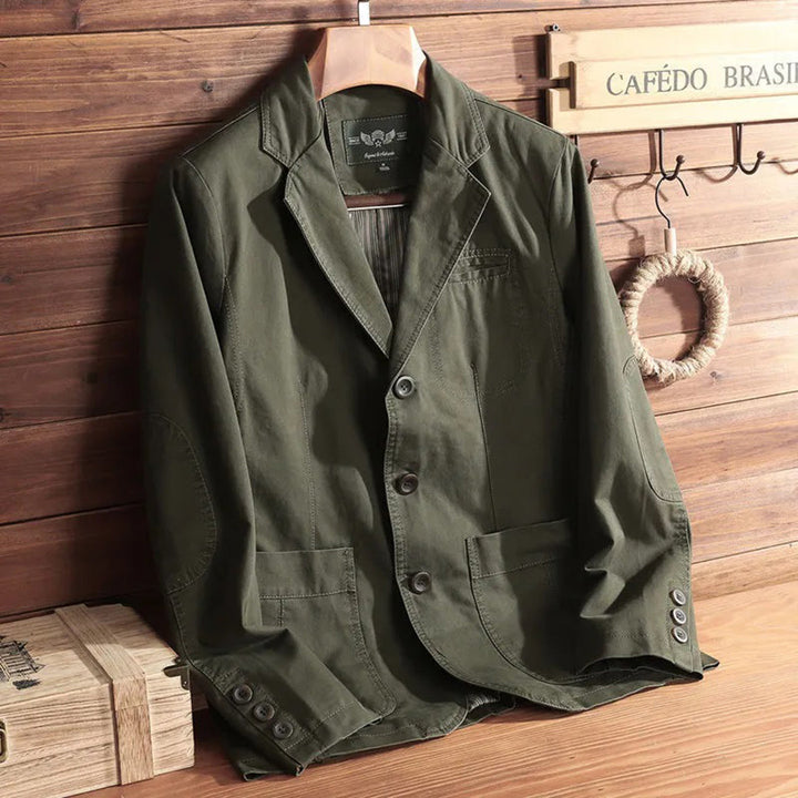 Elegant vintage-style jacket with jacquard pattern for the modern man - Harry