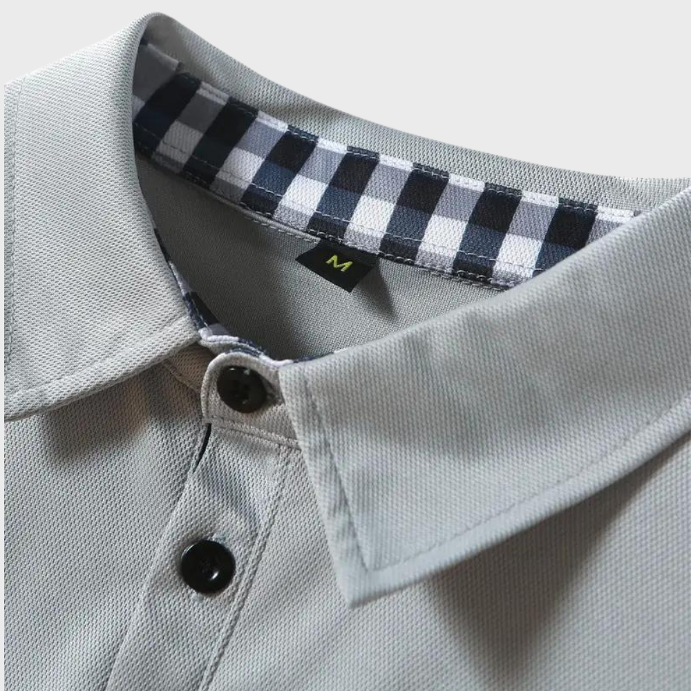 Elegant men's long sleeve T-shirt from Mats brand