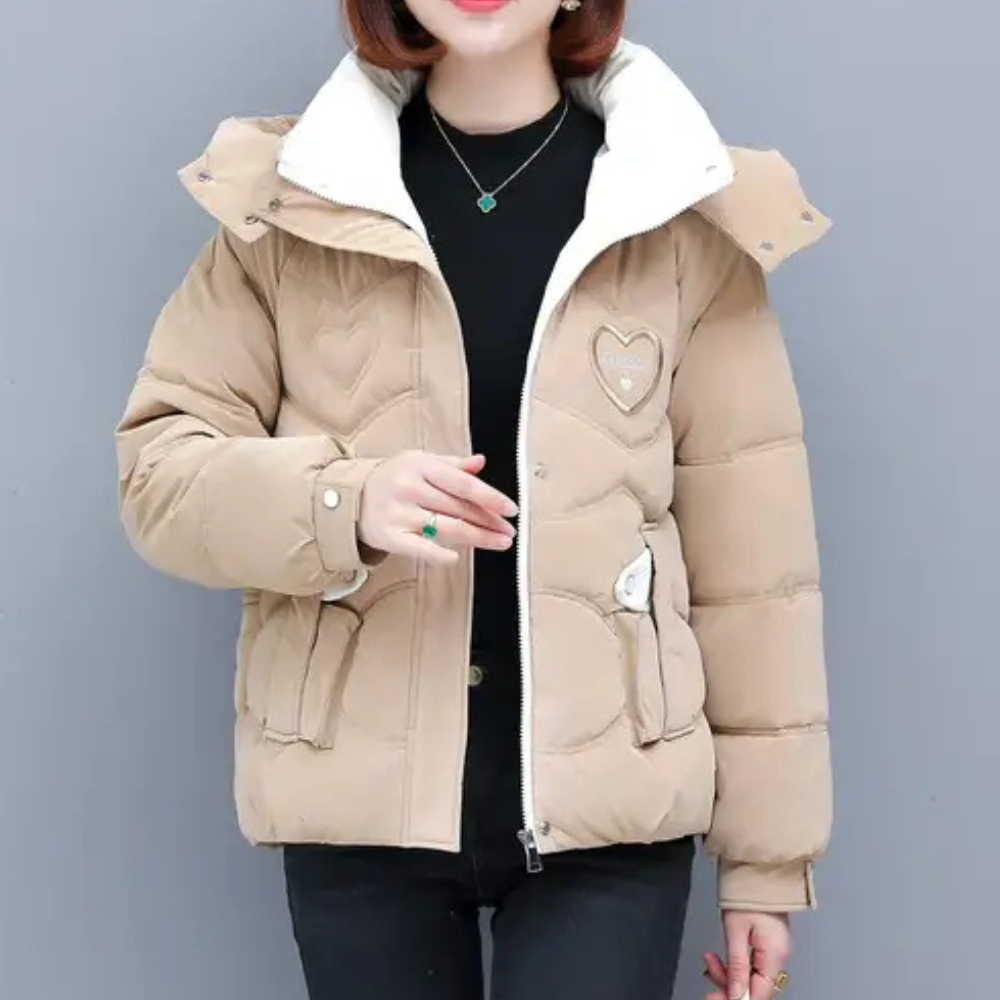 Stylish and elegant winter coat for women - trendy BONNIE model
