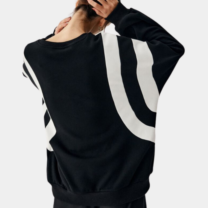 Stylish women's ELIANY sweatshirt: modern design in a comfortable, relaxed cut